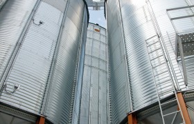 Силосы для хранения зерна GSI с конусным дном промышленного назначения